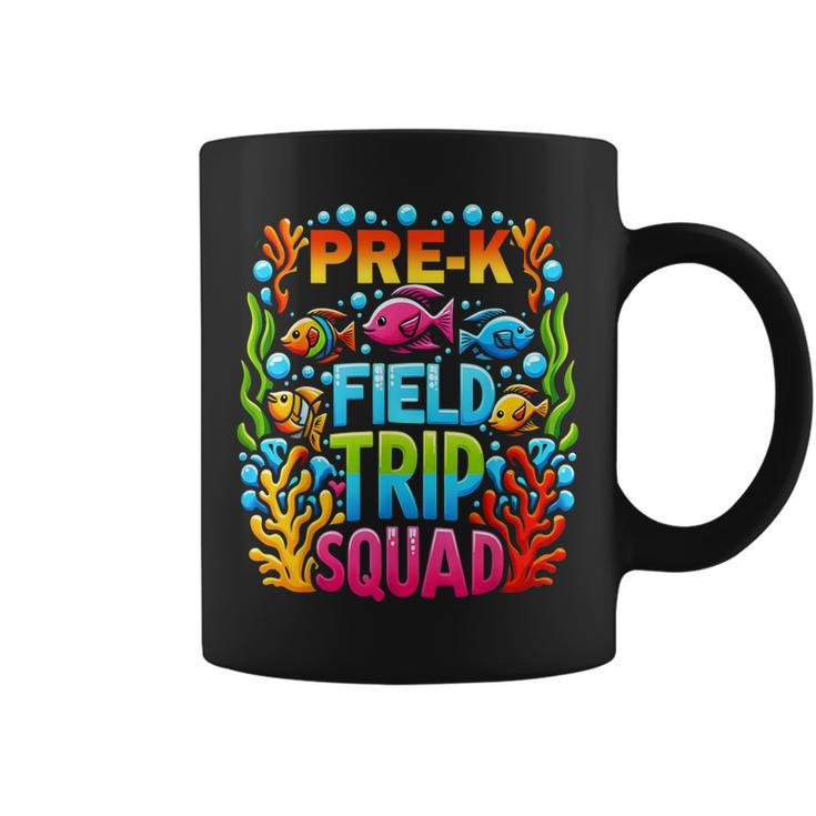 Preschool Aquarium Field Trip Squad Pre-K Preschooler School Coffee Mug