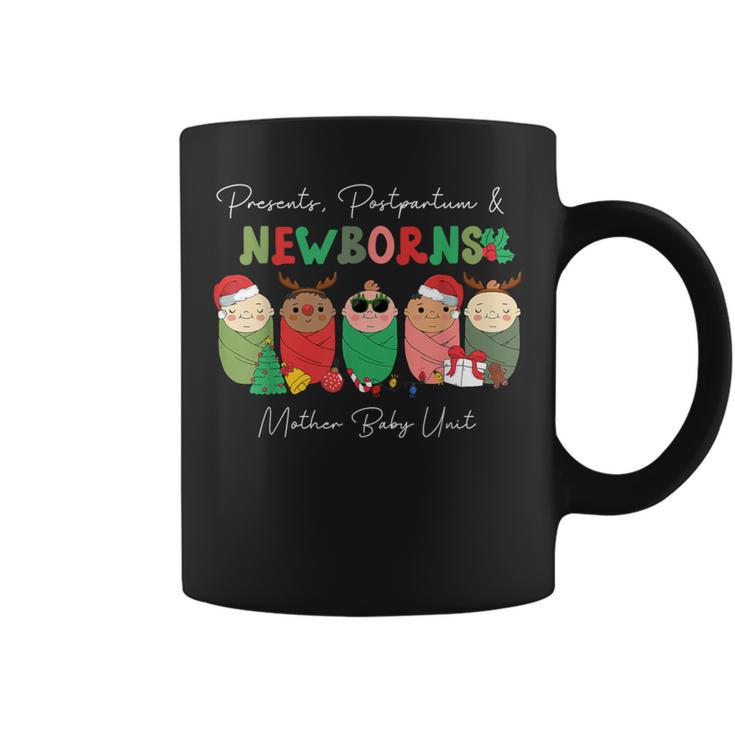 Presents Postpartum & Newborns Mother Baby Nurse Christmas Coffee Mug