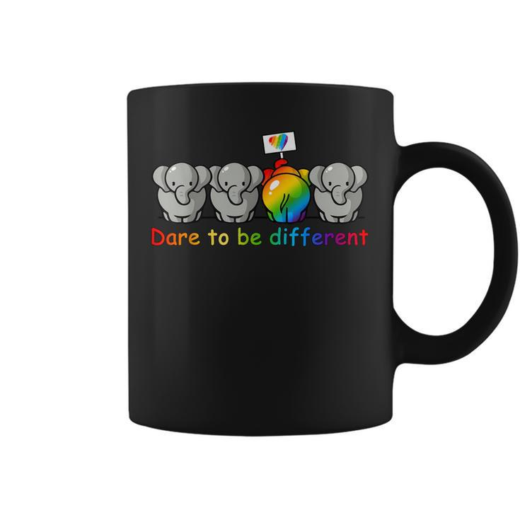Pride Elephant Lgbt Lesbian Gay Coffee Mug