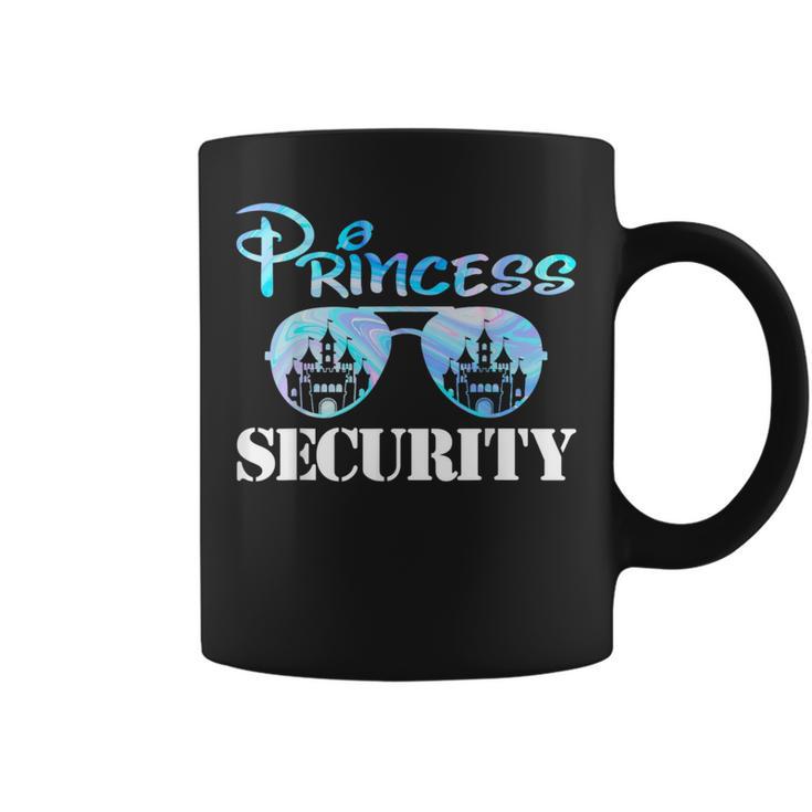 Princess Security Team Dad Mom Birthday Party Family Trip Coffee Mug