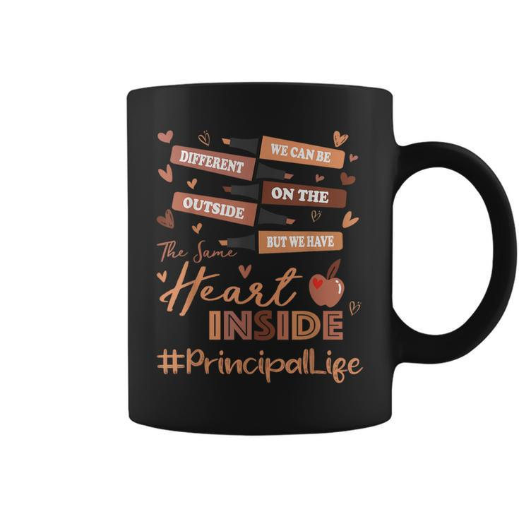 Principal We Can Be Different Black History Month Coffee Mug