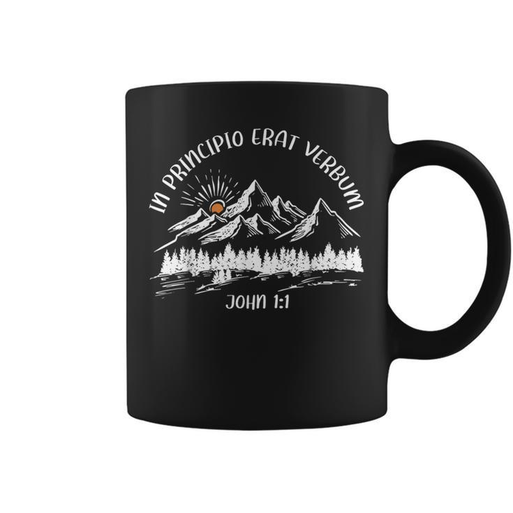 In Principio Erat Verbum John 1 1 Coffee Mug