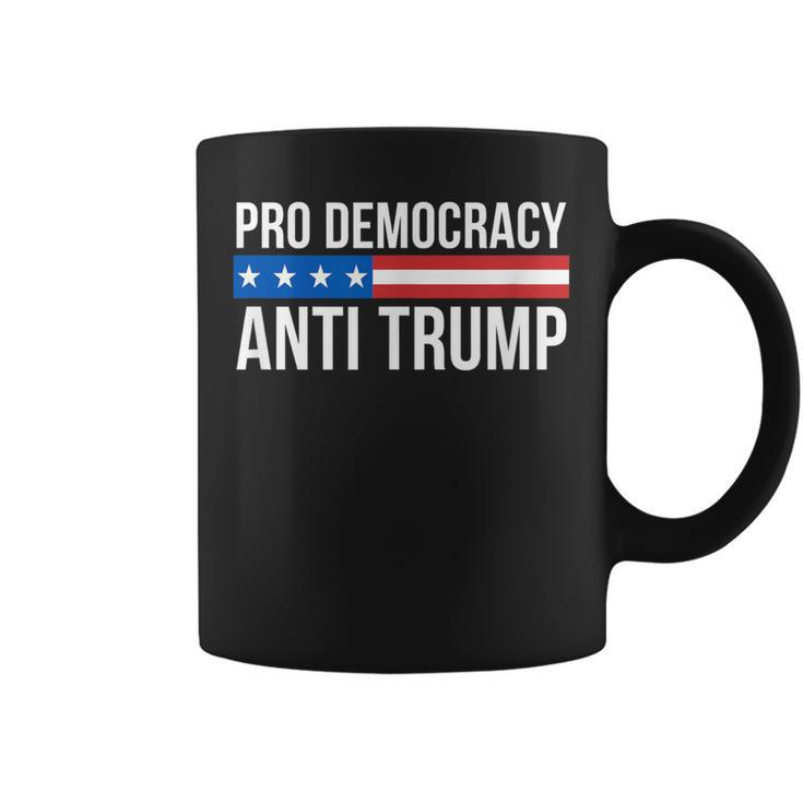 Pro Democracy Anti Trump Coffee Mug