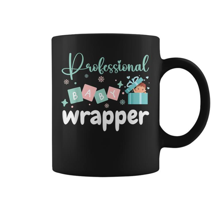 Professional Baby Wrapper Christmas Nurse Mother Baby Coffee Mug