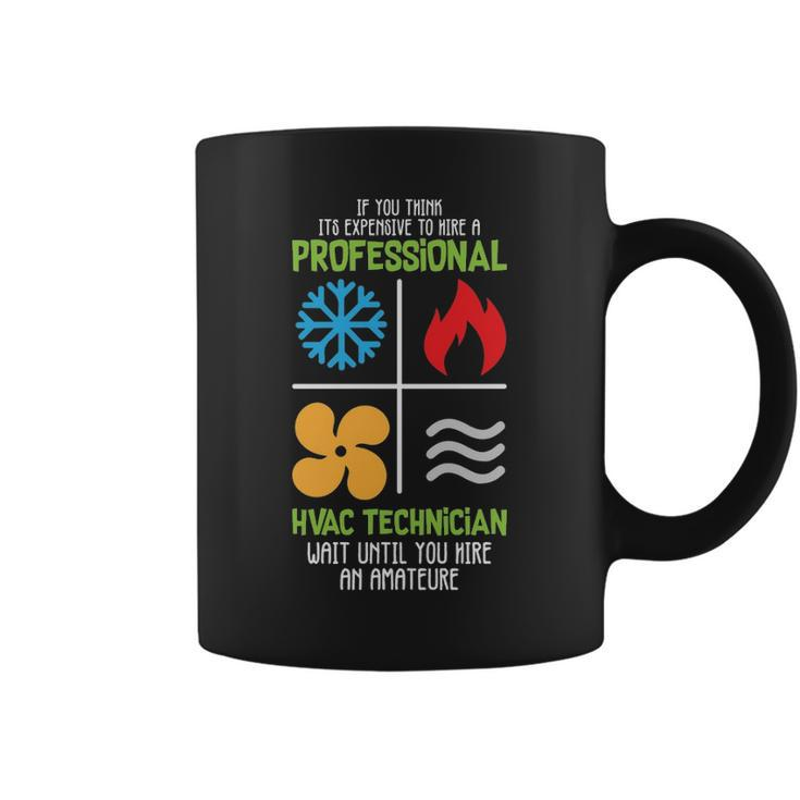 Professional Hvac Technician Hvac Heating Cooling Coffee Mug