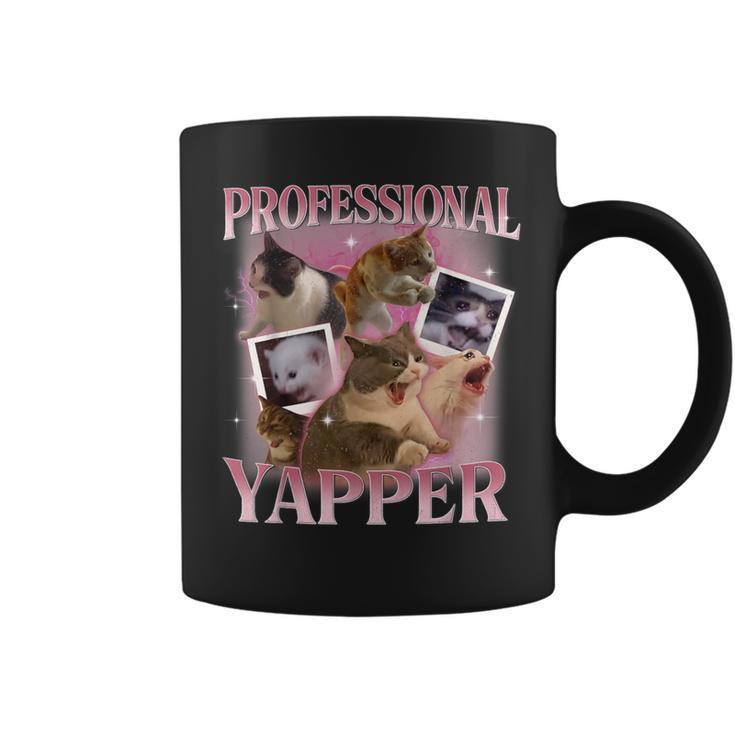 Professionelle Yapper Meme Cat Tassen