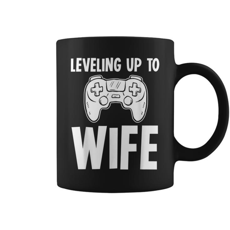 Promoted Bride Leveling Up To Wife Gaming T Coffee Mug