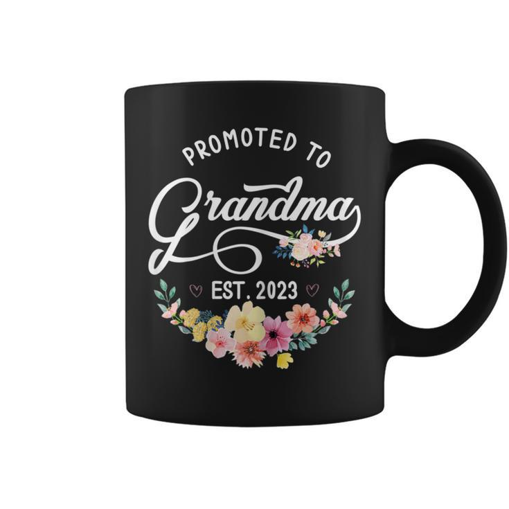 Promoted To Grandma Est 2023 New Grandma Coffee Mug