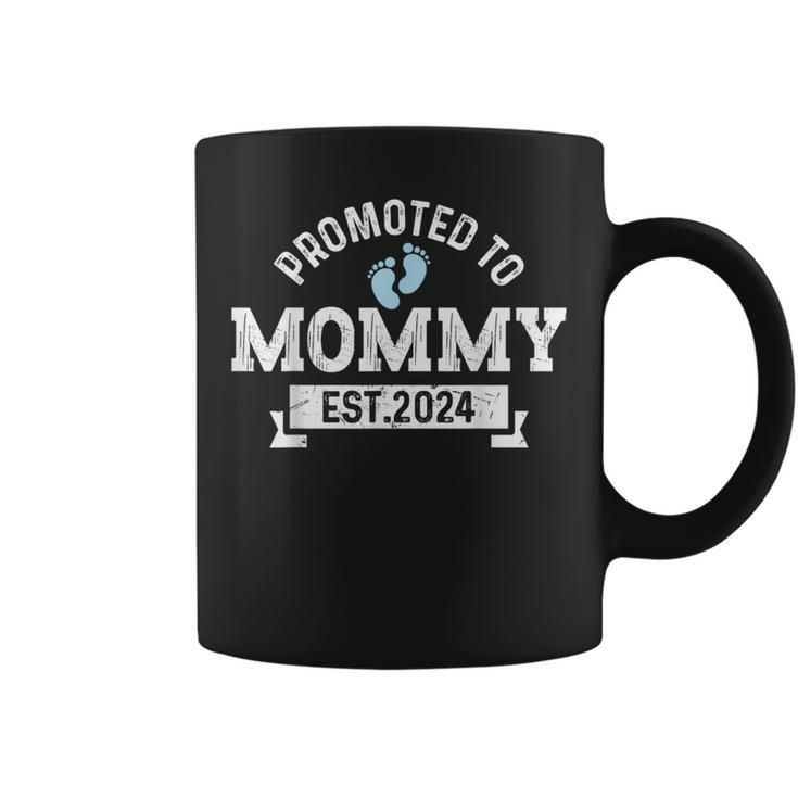 Promoted To Mommy 2024 New Mama First Time Coffee Mug