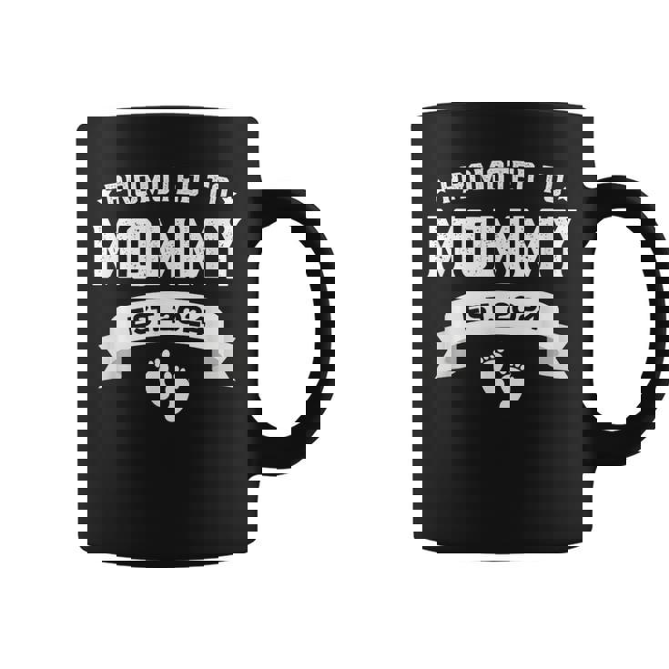 Promoted To Mommy Est 2024 New Mom First Mommy Coffee Mug