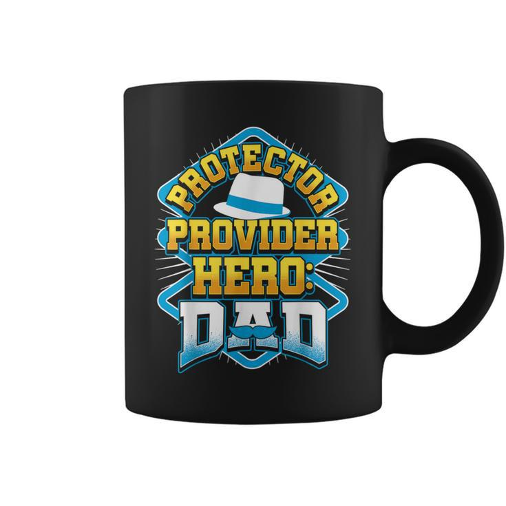 Protector Provider Hero Dad Father's Day Coffee Mug