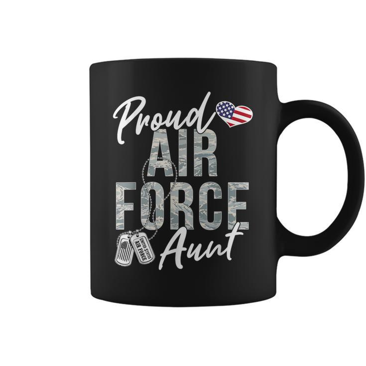 Proud Air Force Aunt Us Air Force Graduation Aunt Usaf Aunt Coffee Mug