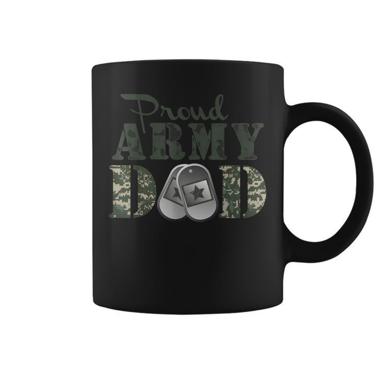 Proud Army Dad Army Military Coffee Mug