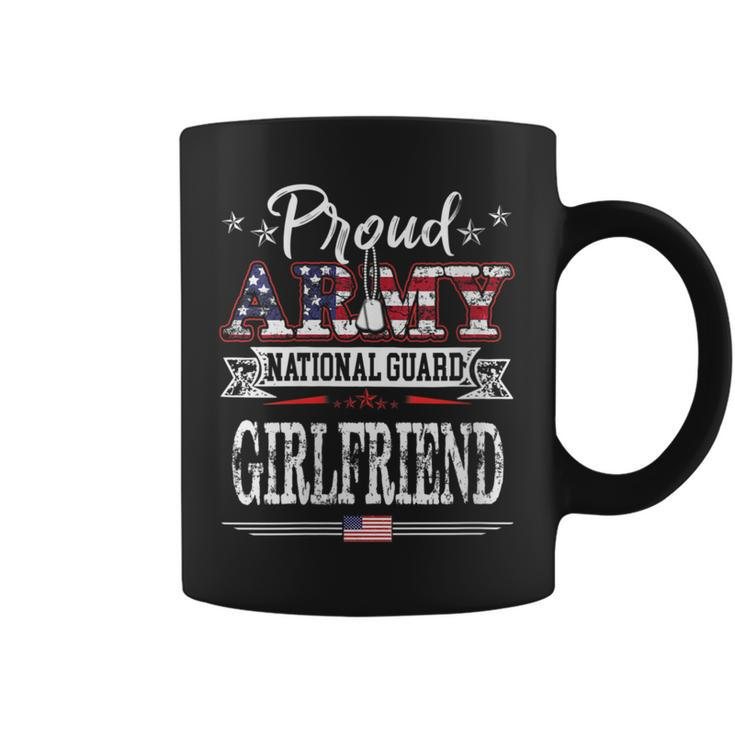Proud Army National Guard Girlfriend US Patroitc Coffee Mug