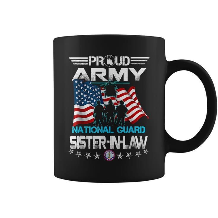 Proud Army National Guard Sister-In-Law Veterans Day Coffee Mug