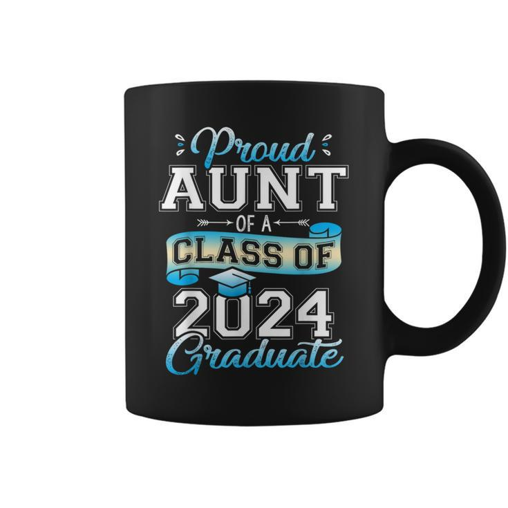 Proud Aunt Of A Class Of 2024 Graduate Senior 2024 Coffee Mug