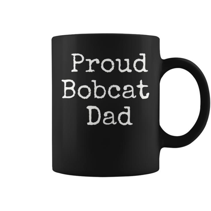 Proud Bobcat Dad Coffee Mug