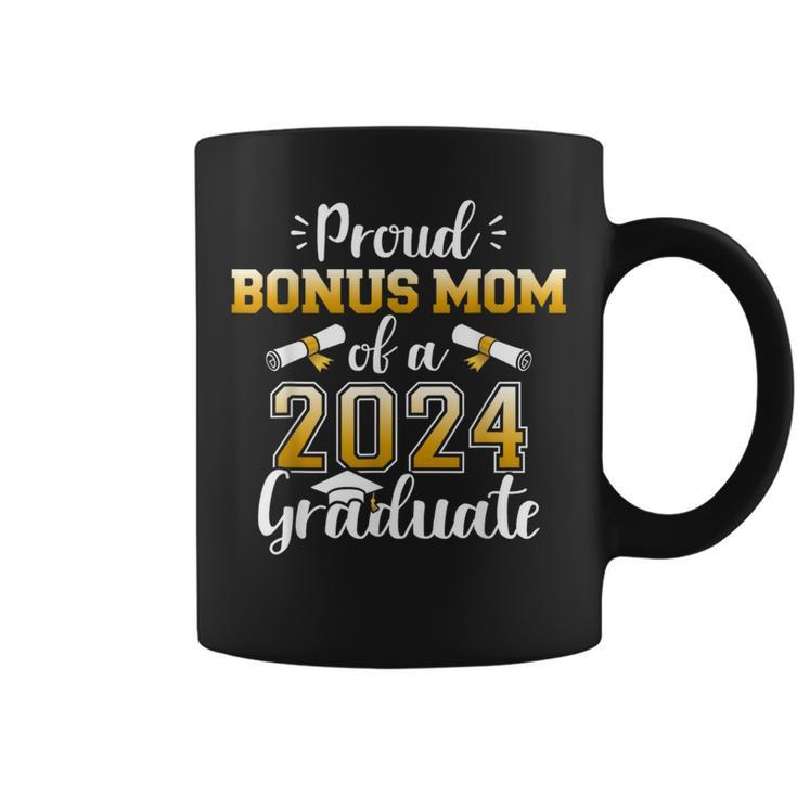 Proud Bonus Mom Of A Class Of 2024 Graduate For Graduation Coffee Mug