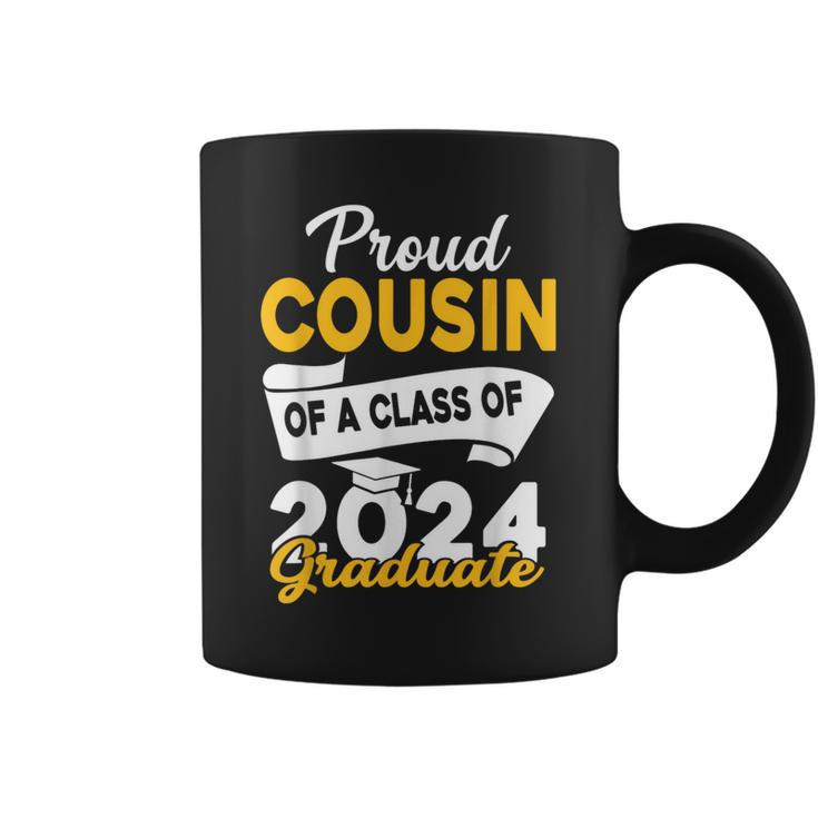 Proud Cousin Of A 2024 Graduate Graduation Family Matching Coffee Mug