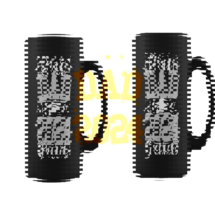 Proud Dad Of A Class Of 2024 Graduate Matching Family Coffee Mug