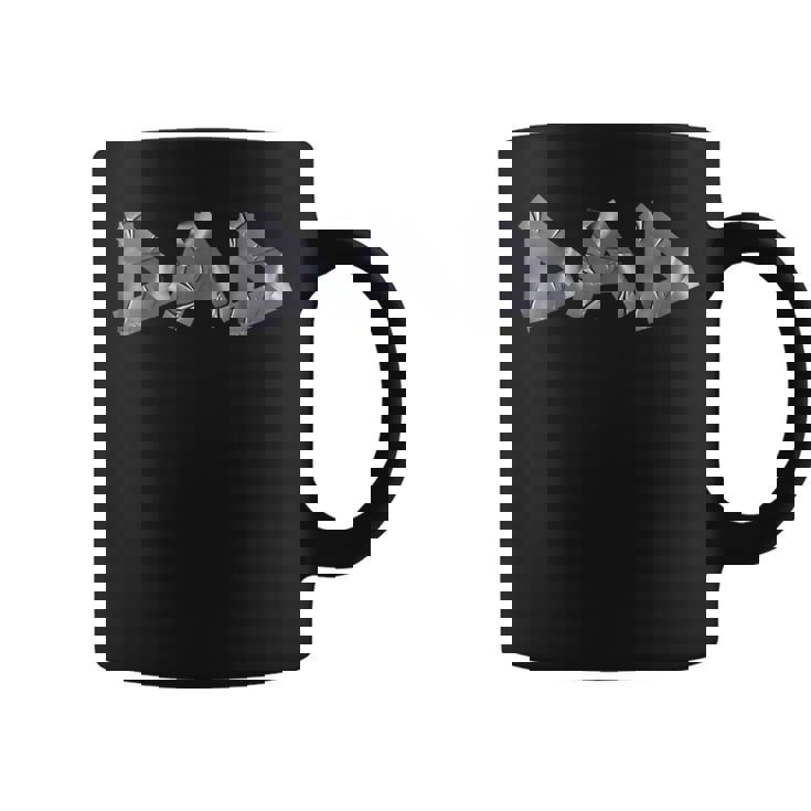 Proud Dad Fathers Day 2024 Dad Tape Style Coffee Mug