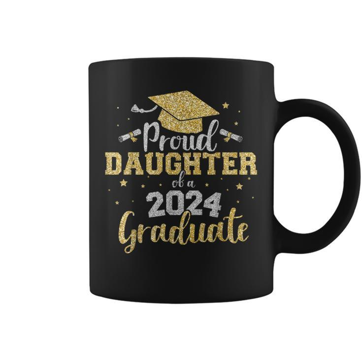 Proud Daughter Of A Class Of 2024 Graduate Senior Graduation Coffee Mug