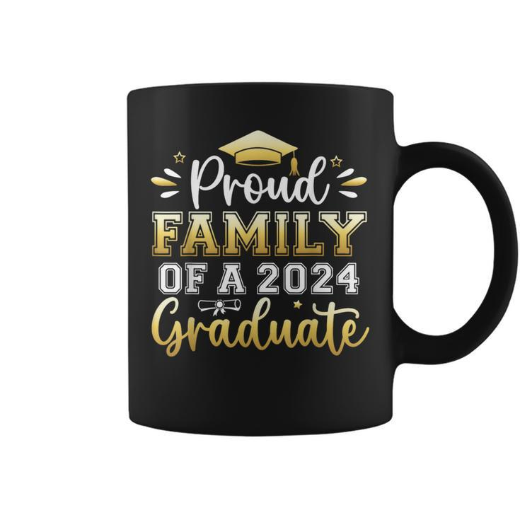 Proud Family Of A 2024 Graduate Senior Graduation Women Coffee Mug