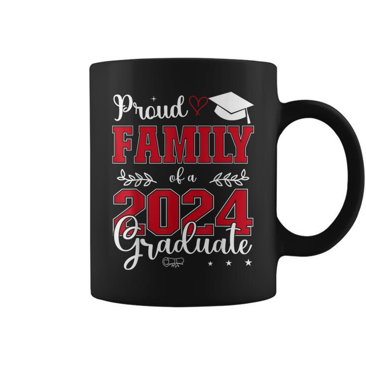 Proud Family Of A Class Of 2024 Graduate For Graduation Coffee Mug