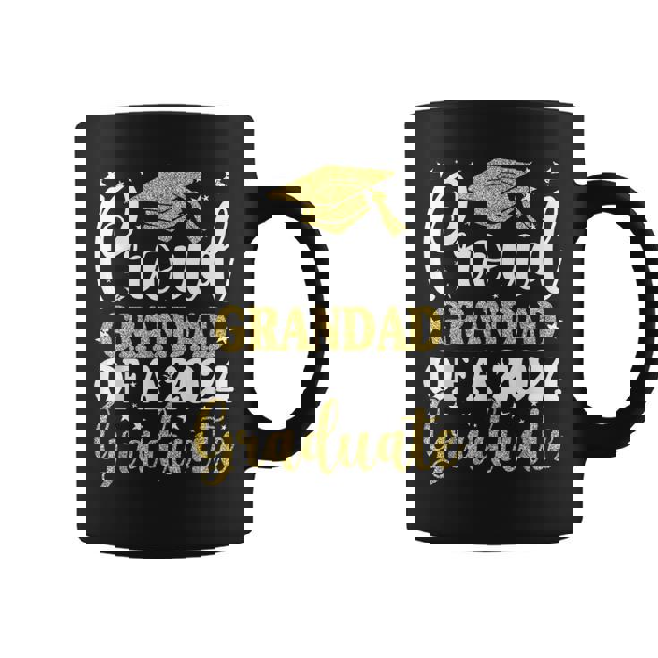 Proud Grandad Of A 2024 Graduate Graduation Matching Family Coffee Mug