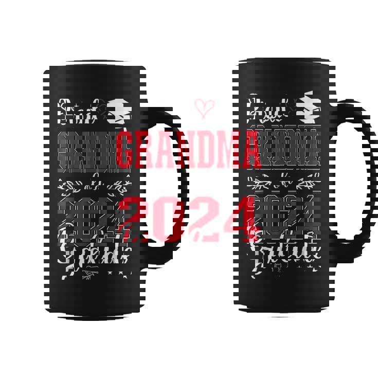 Proud Grandma Of A Class Of 2024 Graduate For Graduation Coffee Mug