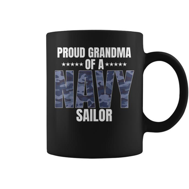 Proud Grandma Of A Navy Sailor Veteran Day Coffee Mug