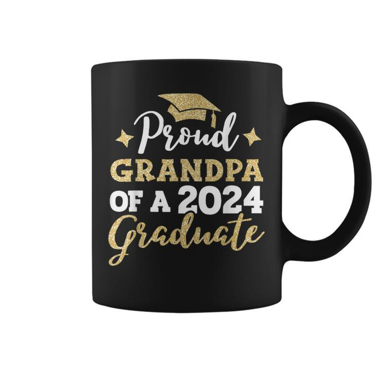 Proud Grandpa Of A Class Of 2024 Graduate Senior Graduation Coffee Mug