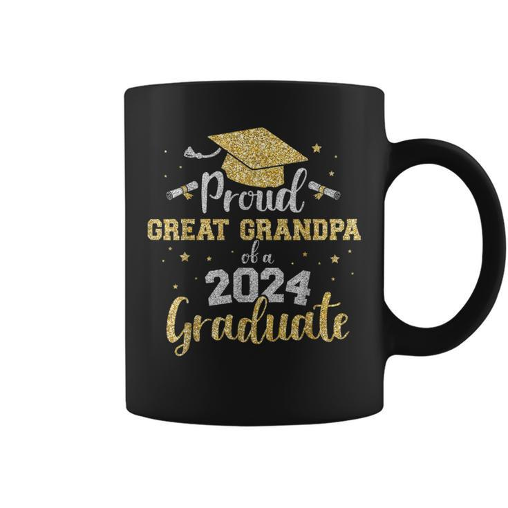 Proud Great Grandpa Class Of 2024 Graduate Senior Graduation Coffee Mug