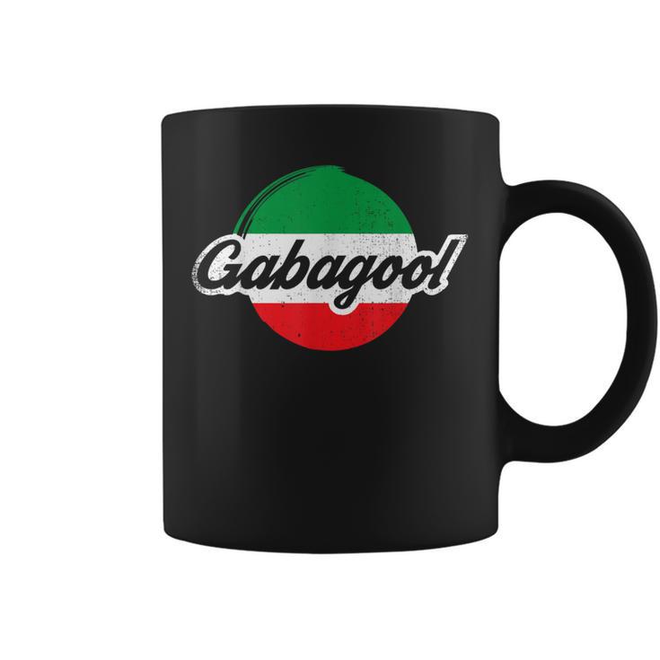 Proud Italian Meat Gabagool Capicola Food Italy Pride Flag Coffee Mug