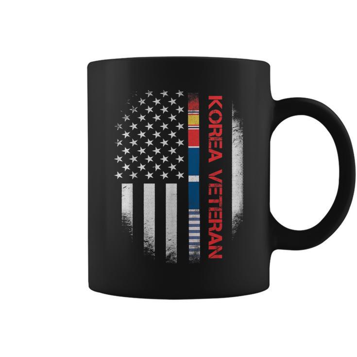 Proud Korea Veteran Us Flag T Korean War Military Coffee Mug