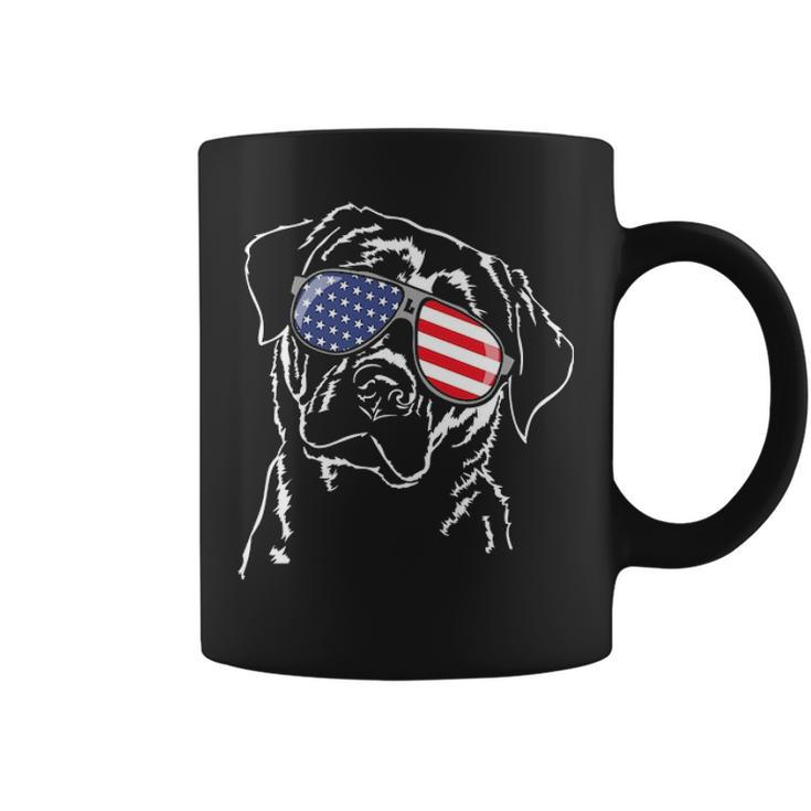 Proud Labrador Lab Patriotic Dog Coffee Mug