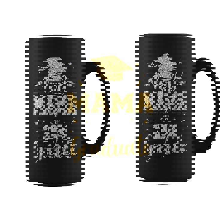 Proud Mama Of A Class Of 2024 Graduate Senior Graduation Coffee Mug