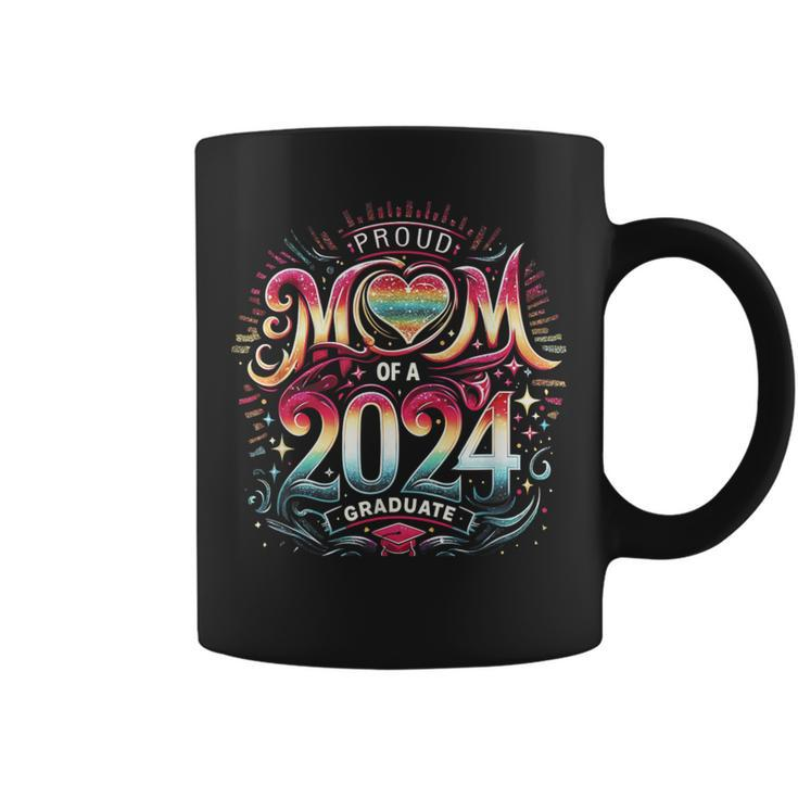 Proud Mom Of A Class 2024 Graduate Senior Women Coffee Mug