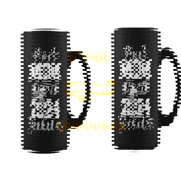 Proud Mom Of Two 2024 Graduates Class Of 2024 Coffee Mug