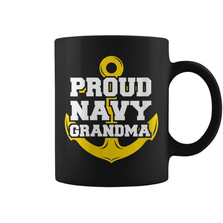 Proud Navy Grandma Navy Family Coffee Mug