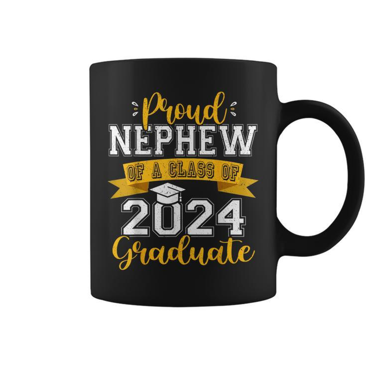 Proud Nephew Of A Class Of 2024 Graduate Senior 2024 Coffee Mug