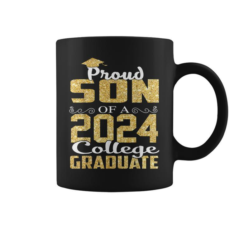 Proud Son Of 2024 Graduate College Graduation Coffee Mug