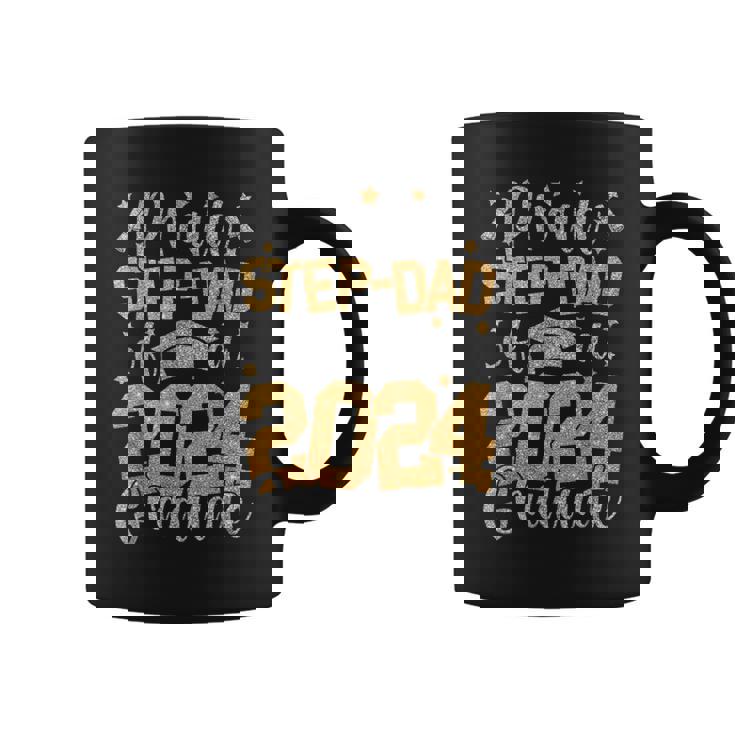 Proud Step Dad Of A Class Of 2024 Graduate Matching Family Coffee Mug