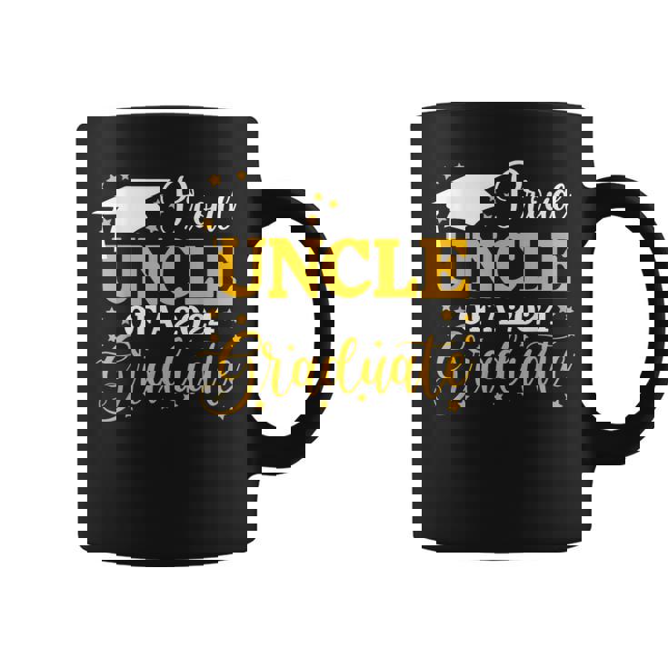 Proud Uncle Of A 2024 Graduate Last Day Of School Family Coffee Mug