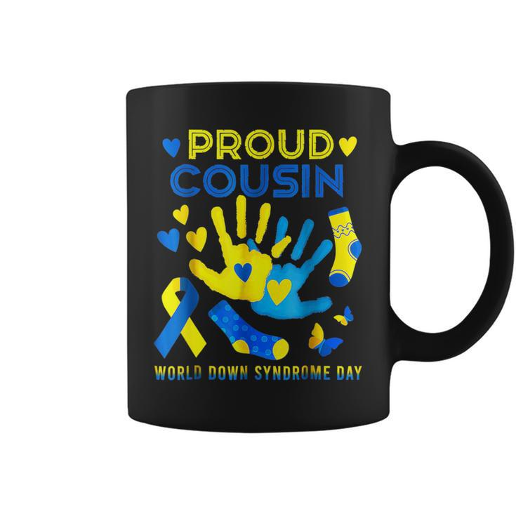 Prouds Cousin T21 World Down Syndrome Awareness Day Ribbon Coffee Mug