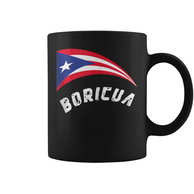 Puerto Rico Boricua Flag Pride Puerto Rican Coffee Mug