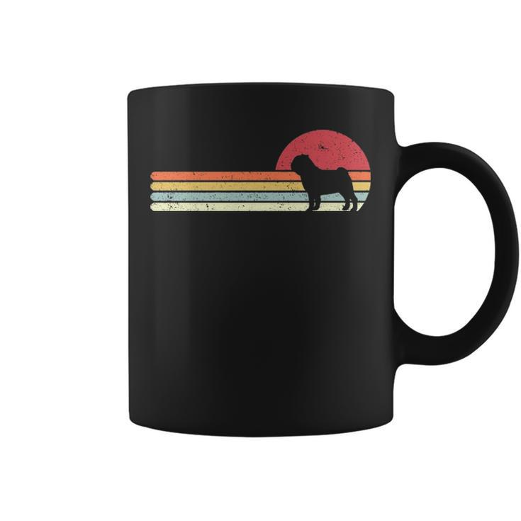 Pug Retro Style Coffee Mug