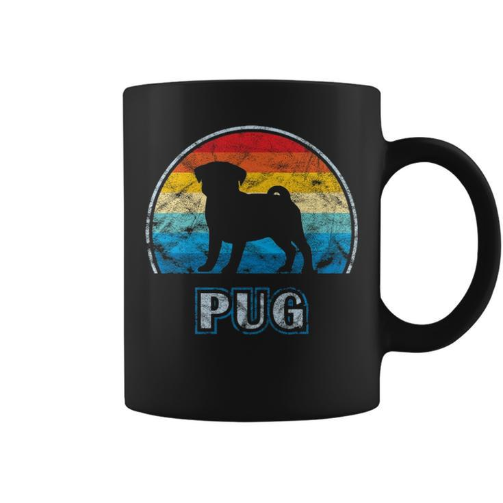 Pug Vintage Dog Coffee Mug