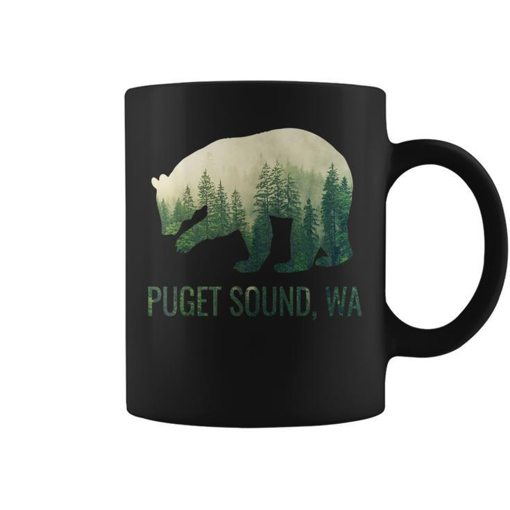 Puget Sound Bear State Of Washington Pacific Nw Wildlife Coffee Mug