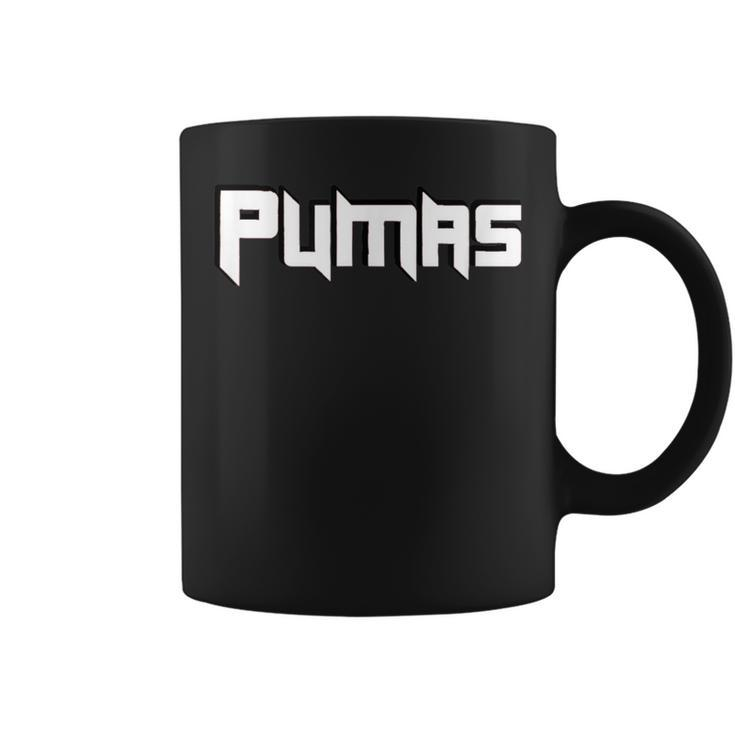 Pumas Baseball Basketball Flag Football Soccer T-Ball Team Coffee Mug